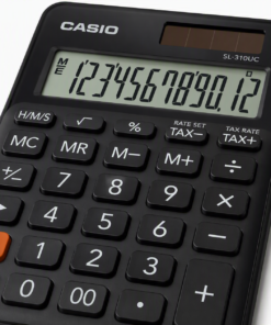 Alternative view of CALCULADORA DE SOBREMESA CASIO SL-310UC-BK DUAL POWER