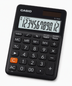 CALCULADORA DE SOBREMESA CASIO SL-310UC-BK DUAL POWER